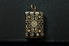 Early 19th Century Enamel Vinaigrette Pendant