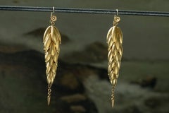 Victorian Pinchbeck Drop Earrings