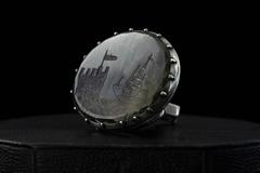 Early Victorian Carved Wax Seal Fob