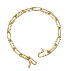 Faye Kim Bracelet chaîne en or 18 carats fait à la main