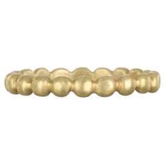 Faye Kim 18 Karat Gold Kleiner Granulationsperlenring