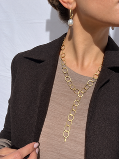 Faye Kim 18 Karat Gold White South Sea Pearl Drops