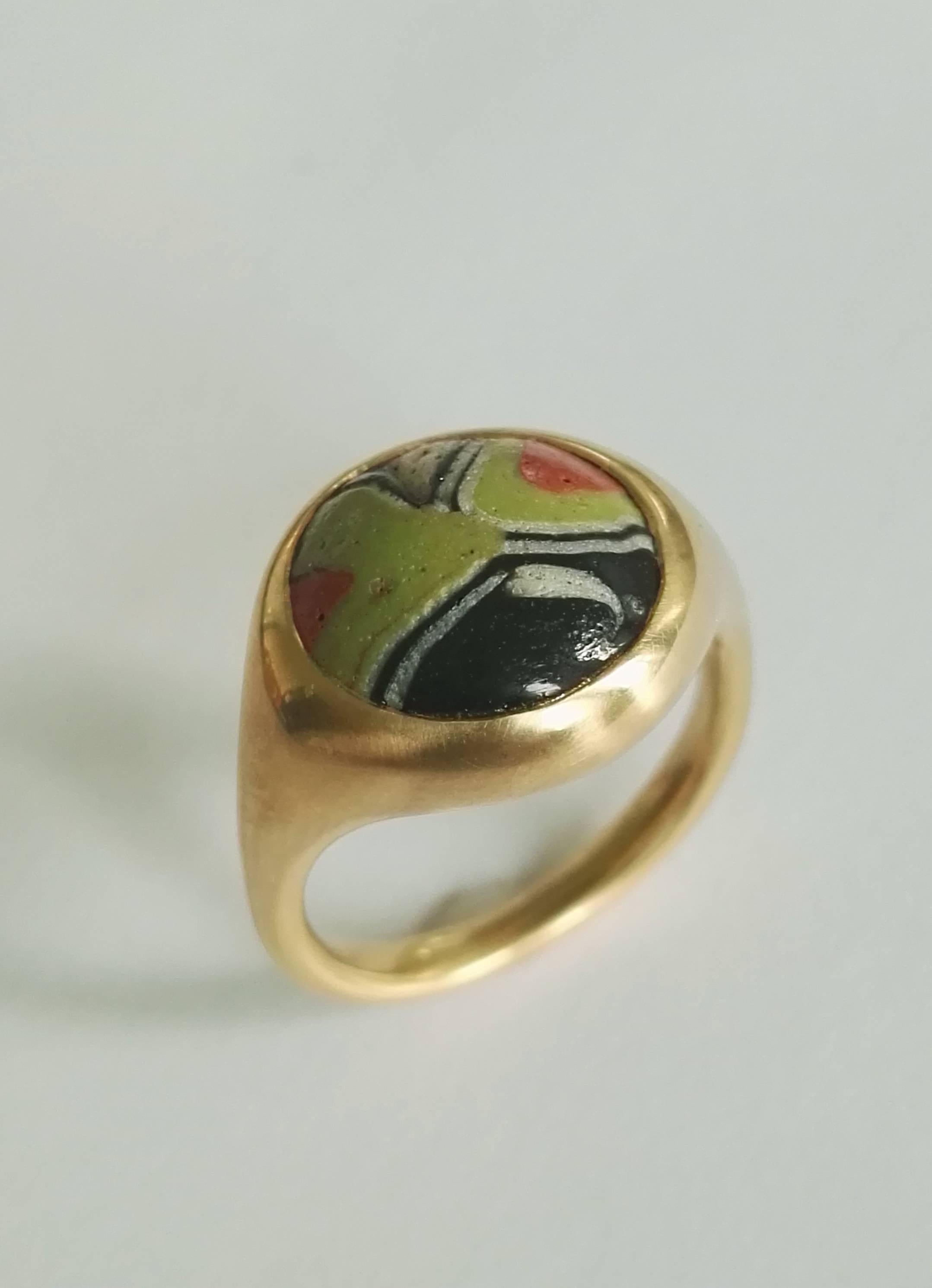 Contemporary Dalben Murrina Gold Ring For Sale