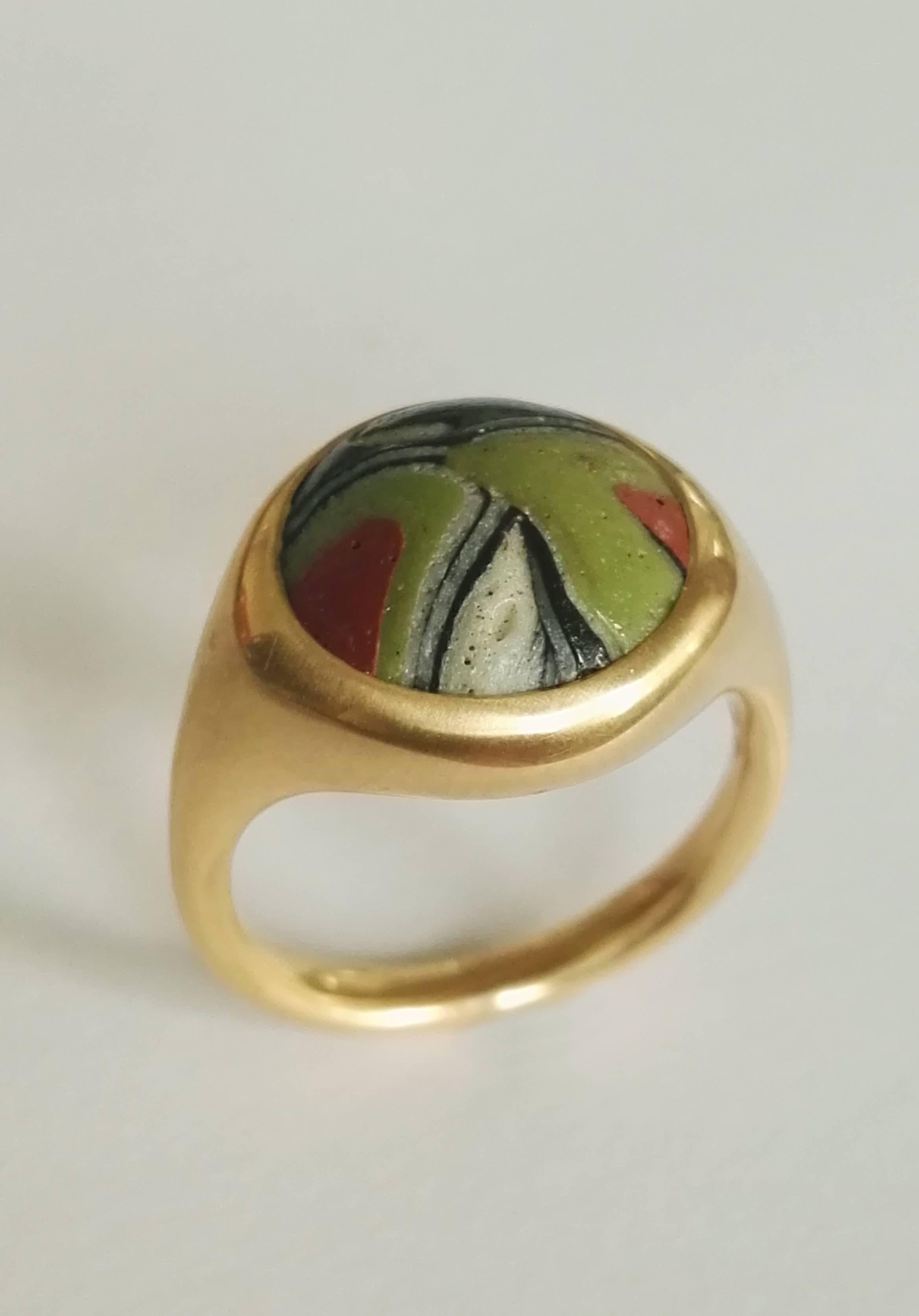 Dalben Murrina Gold Ring In New Condition For Sale In Como, IT