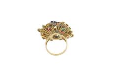 Luise Diamond Gems Stones Gold Ring