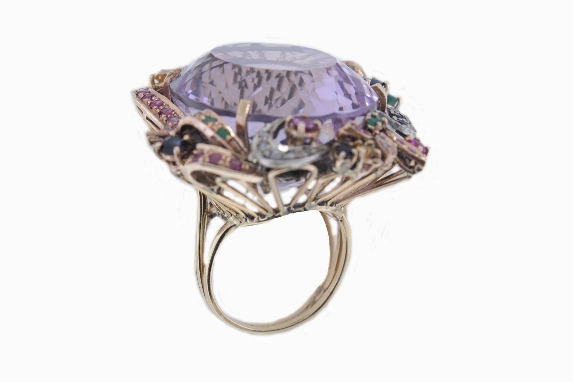 purple topaz ring