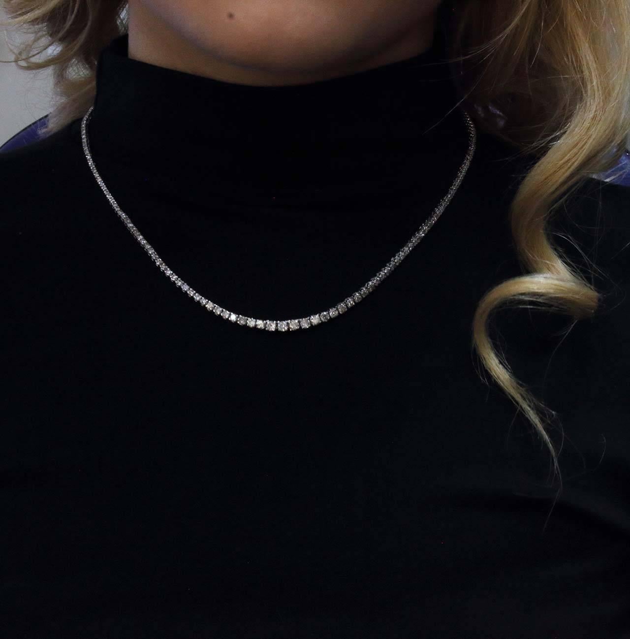 Women's Luise Diamond Gold Choker Necklace