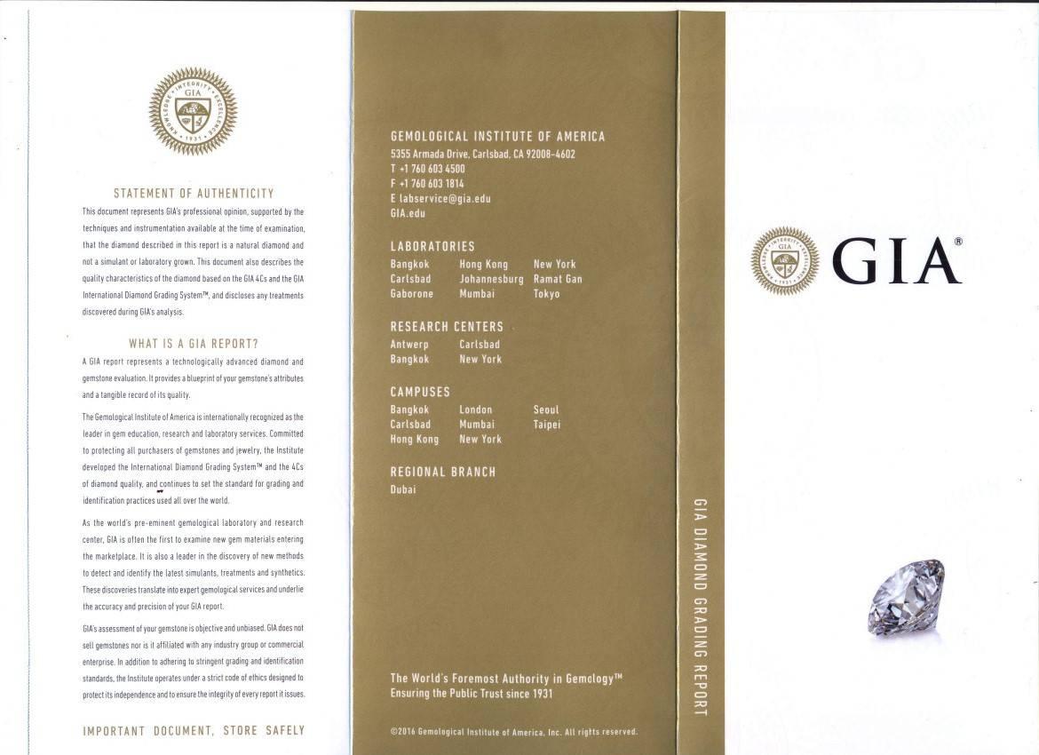 Luise Diamond GIA Certified 3.89 Karat  Yellow Gold Ring 5