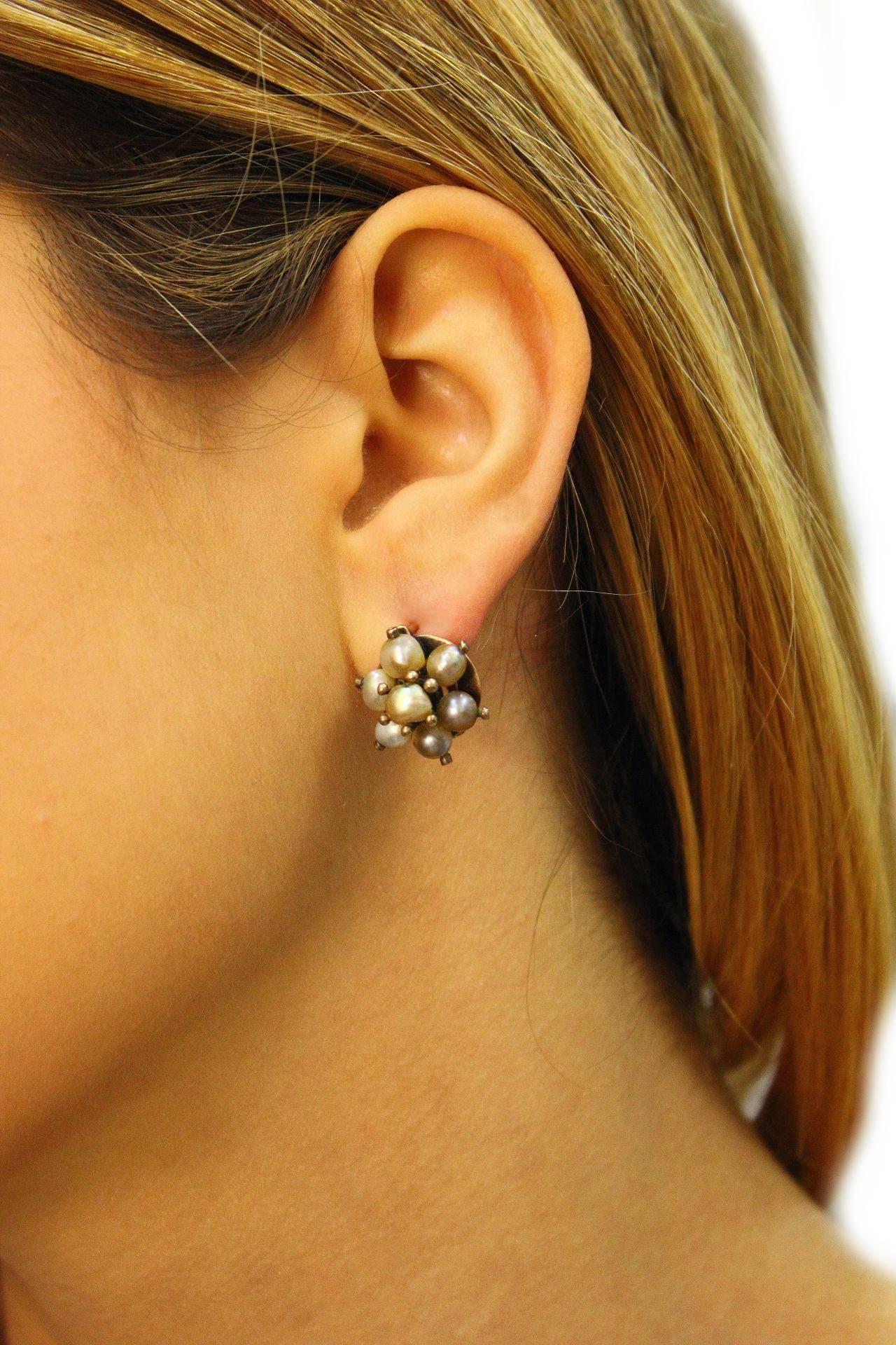 Women's Luise Pearl Flower Earrings