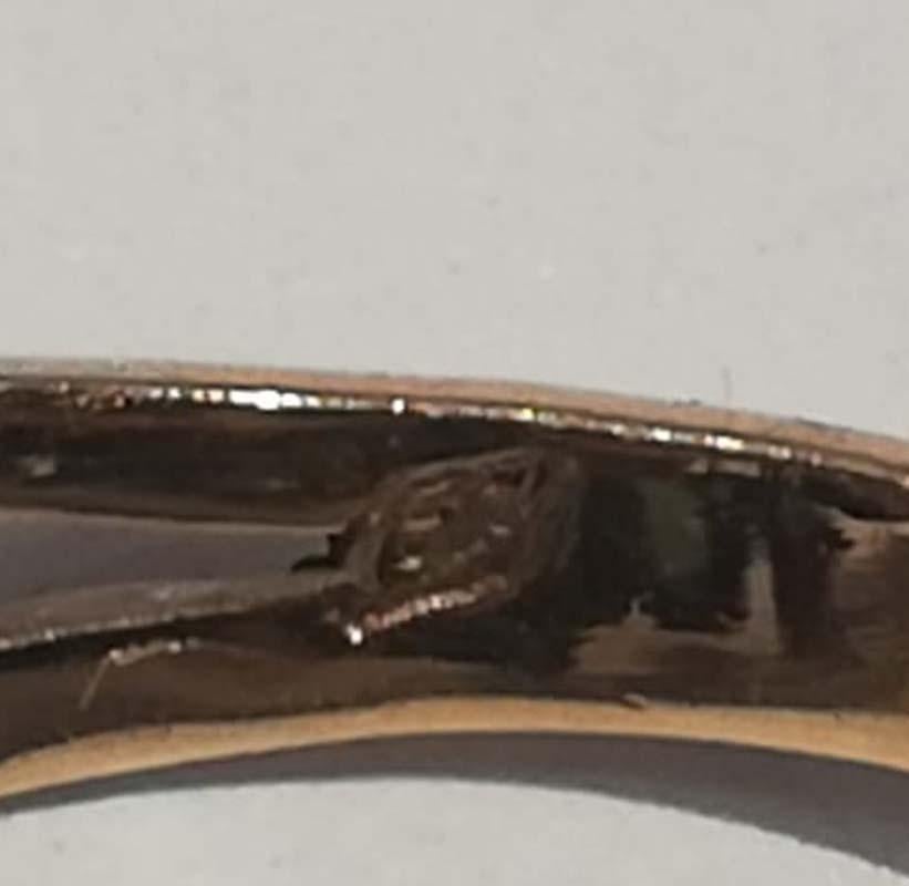 Perle, Diamanti, Smeraldi, Zaffiri, Rubini, Pietre, Anello in oro rosa e argento in vendita 1