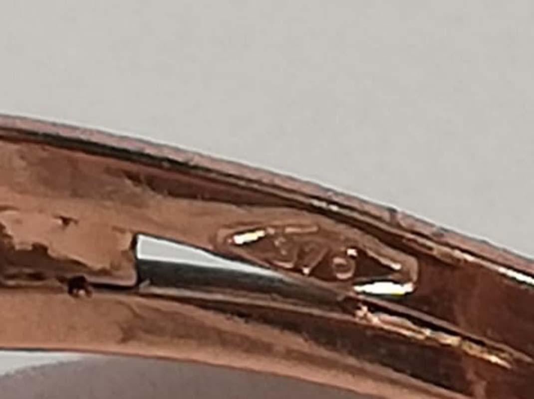 Smeraldi, diamanti, tsavorite, oro rosa e argento Forma della mosca  Anello. in vendita 1
