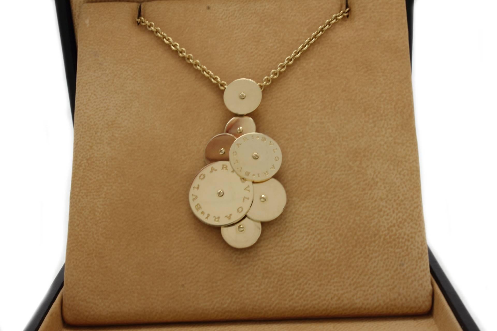 Women's or Men's  Gold Bulgari Necklace
