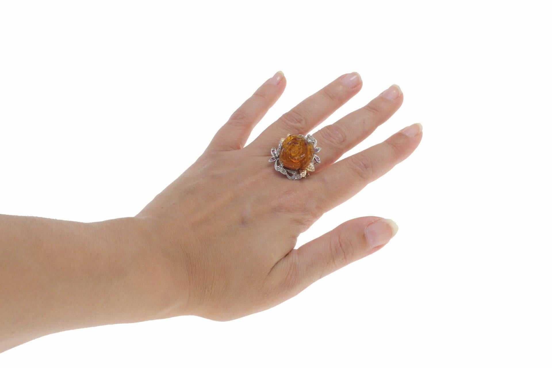 amber rose wedding ring