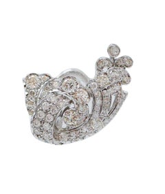 Diamonds, White Gold Earrings.