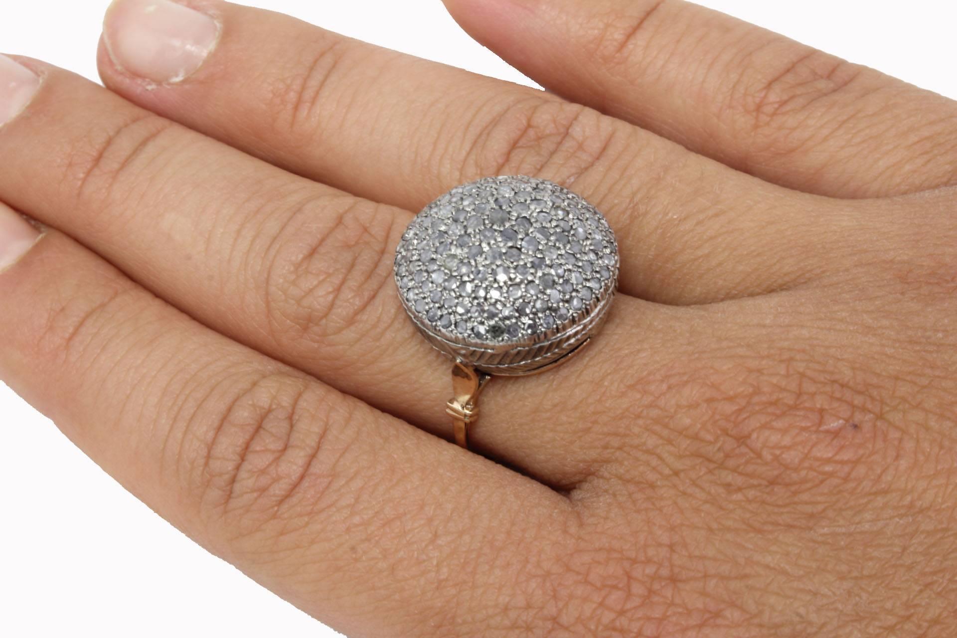 Mixed Cut Luise Diamond Fashion Ring