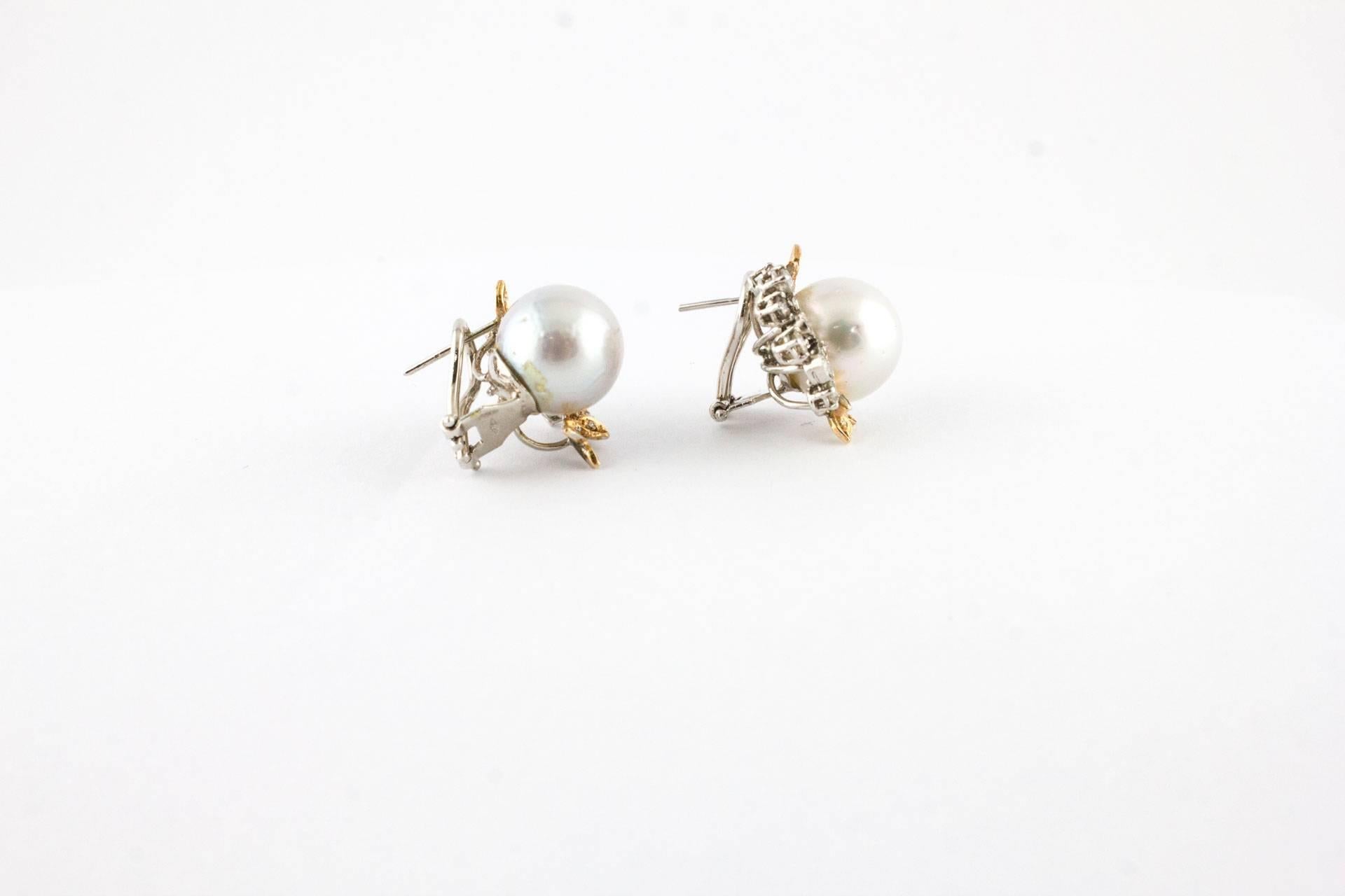 Diamonds Australian Pearls White Gold Drop Earrings at 1stDibs white gold drop earrings australia