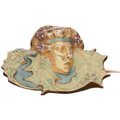 Art Nouveau Rene Lalique Enamel Diamond Gold Brooch, circa 1900 6