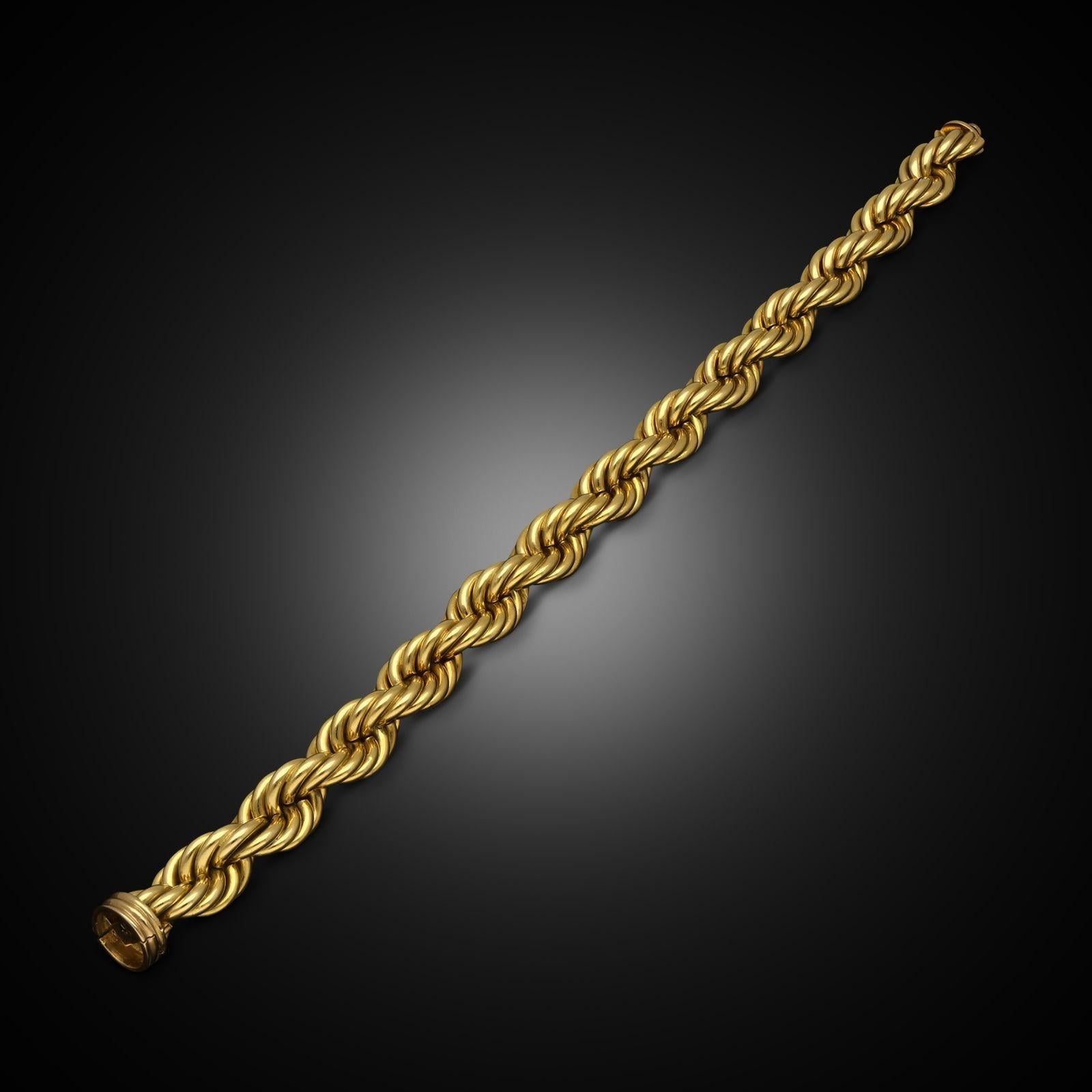 Bracciale Vintage Kutchinsky in oro giallo 18 ct. In condizioni buone in vendita a London, GB
