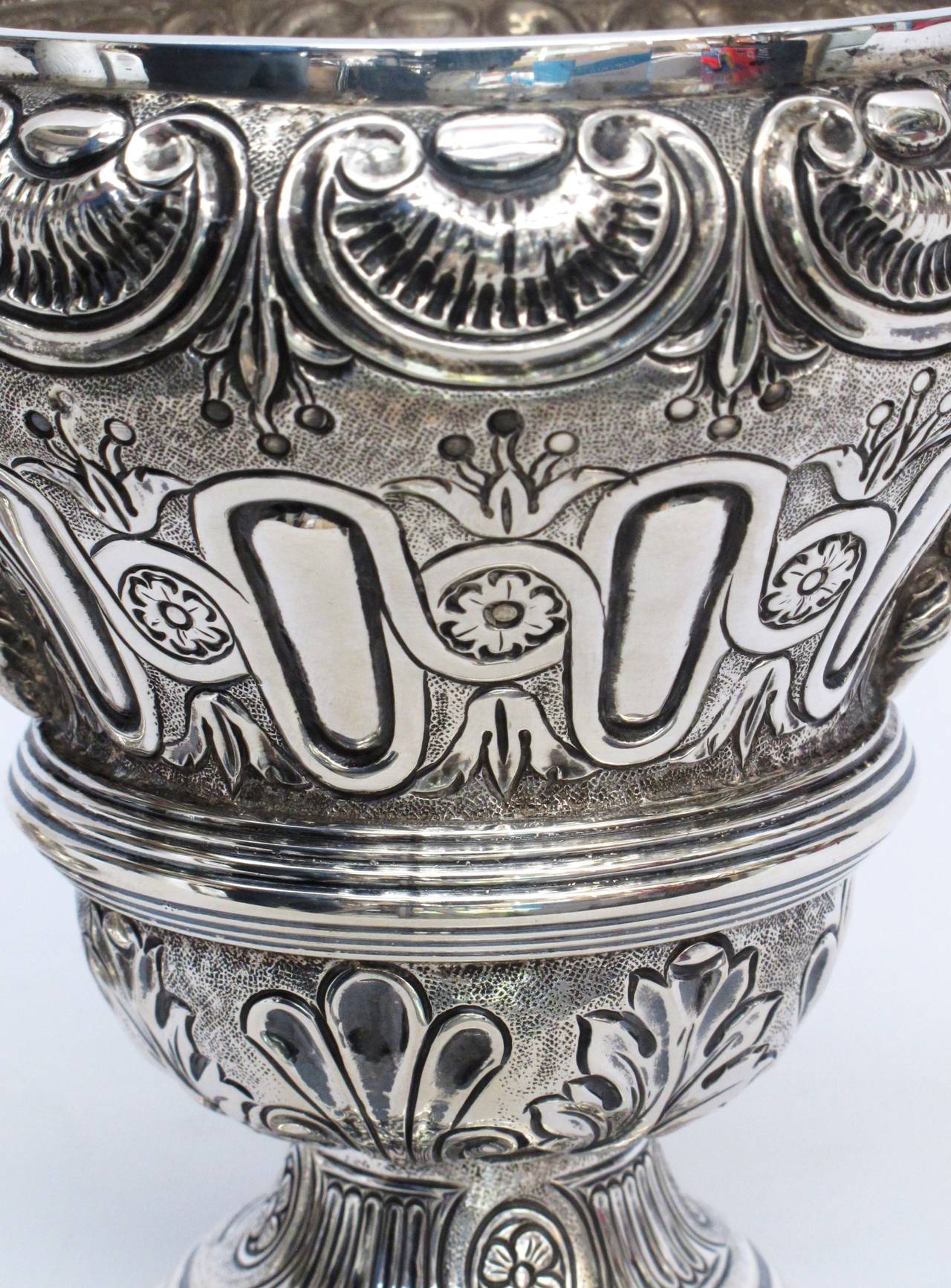 Stunning Tane Mexican sterling silver silver covered urn.