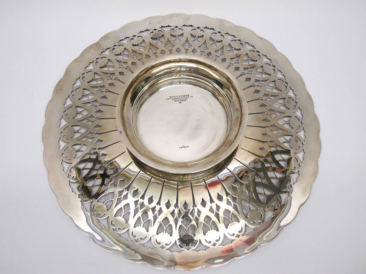 tiffany silver tray