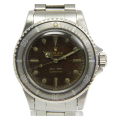 Retro Rolex Steel Submariner Automatic Wristwatch Ref. 5512