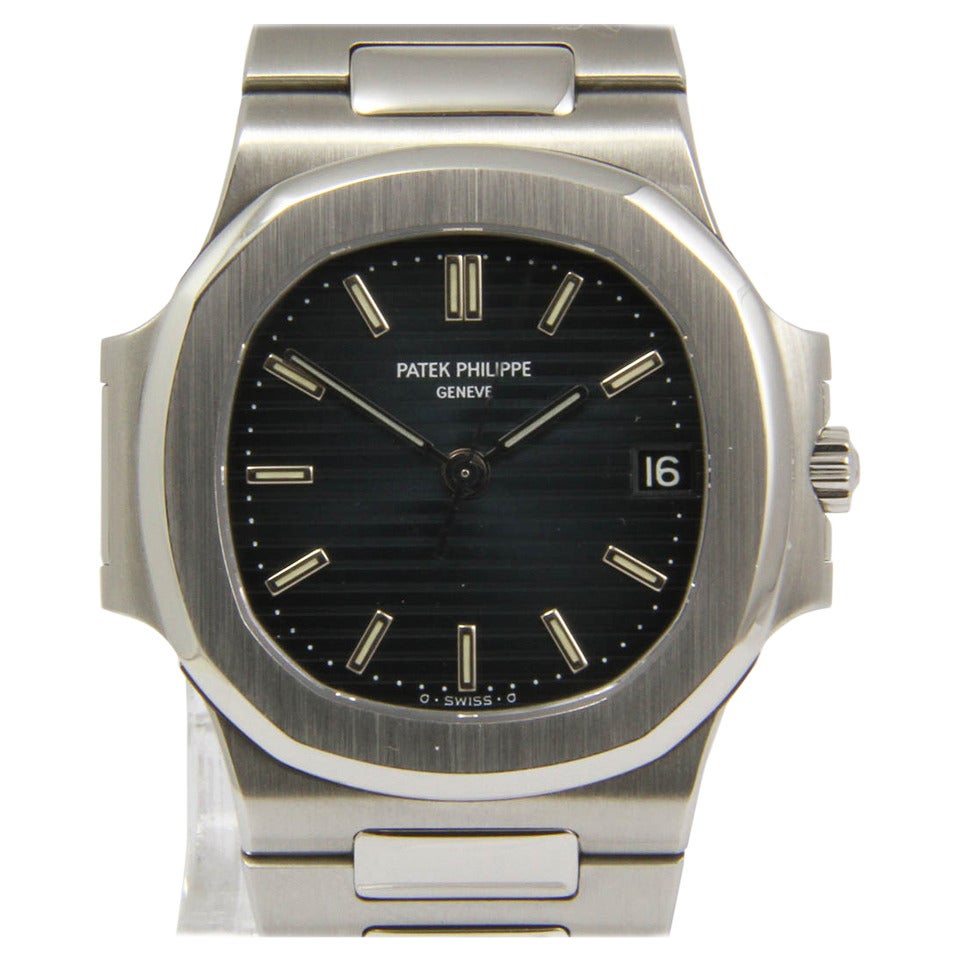 Patek Philippe Steel Nautilus Wristwatch Ref. 3800