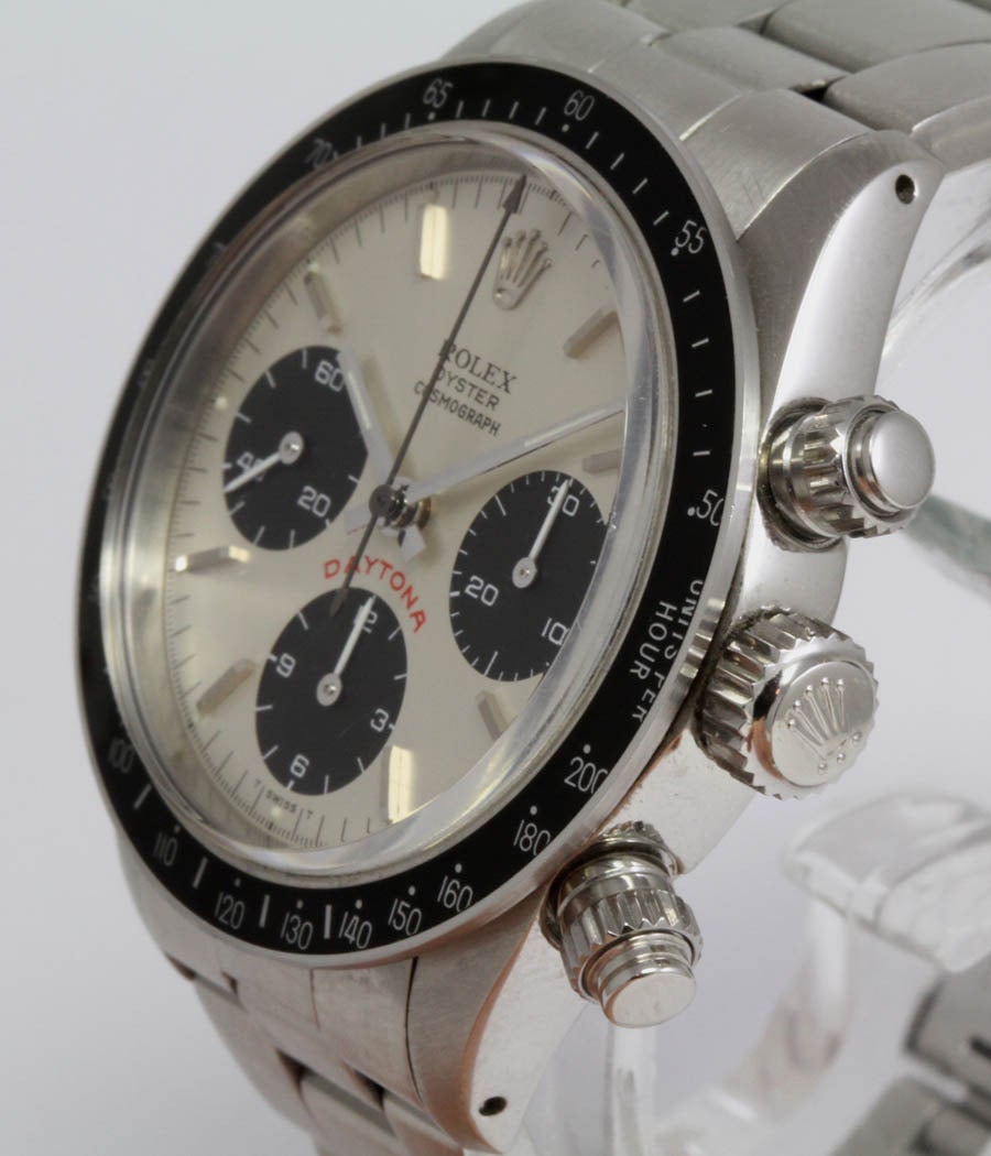 Rolex Stainless Steel Daytona Cosmograph Wristwatch Ref. 6263 In Excellent Condition In Munich, Bavaria
