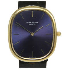 Patek Philippe Yellow Gold Ellipse d´Or Automatic Wristwatch Ref 3738 J