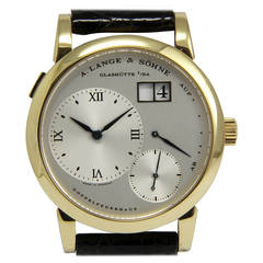 Retro A. Lange & Söhne Lange I Yellow Gold Wrist Watch