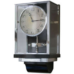 Jaeger-LeCoultre Atmos Pendule Perpetuelle Wall Clock circa 1930s