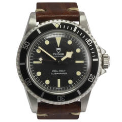 Tudor Stainless Steel Submariner Snowflake Automatic Wristwatch Ref 94010
