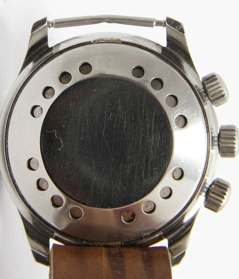 Jaeger-LeCoultre Stainless Steel Memovox Polaris Diver's Alarm Wristwatch 1