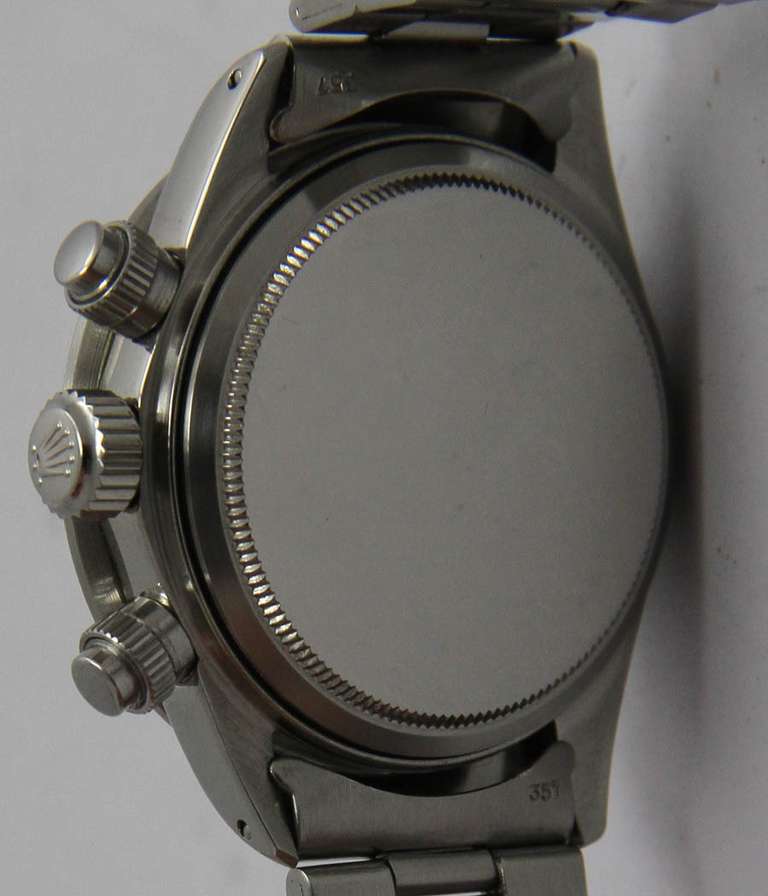 Rolex Stainless Steel Daytona Cosmograph Paul Newman Wristwatch Ref 6263 4