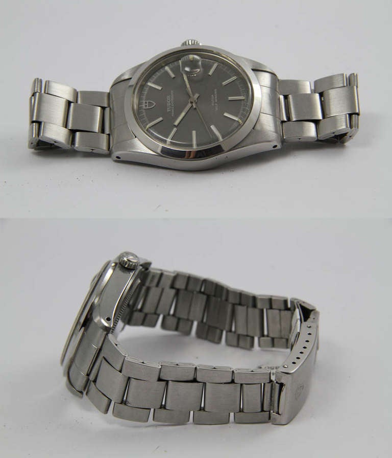 Men's Tudor Stainless Steel Prince Oysterdate Wristwatch Ref. 9080/0 circa 1974