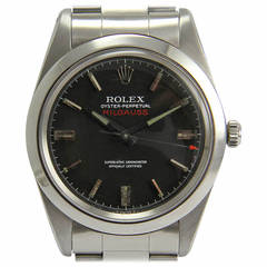 Vintage Rolex Stainless Steel Milgauss Wristwatch Ref 1019 circa 1980s