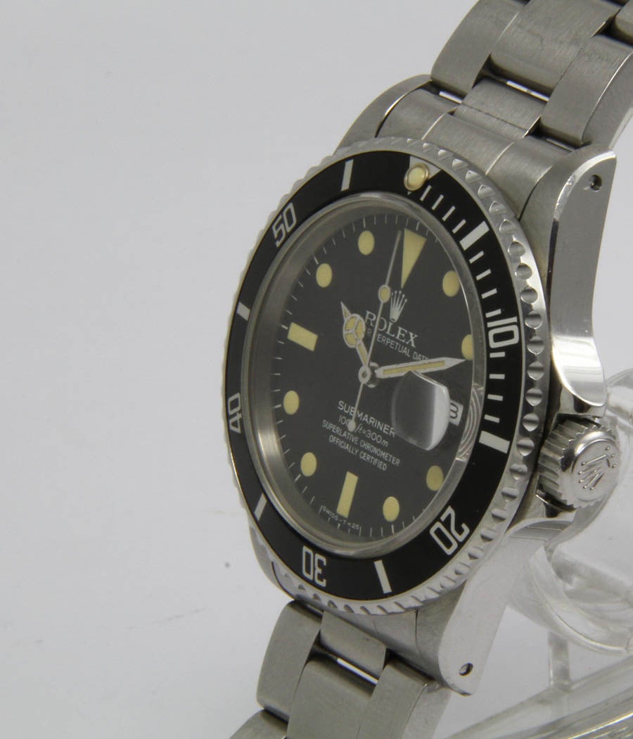 Rolex Stainless Steel Submariner Chronometer Automatic Wristwatch Ref 16800 In Excellent Condition In Munich, Bavaria