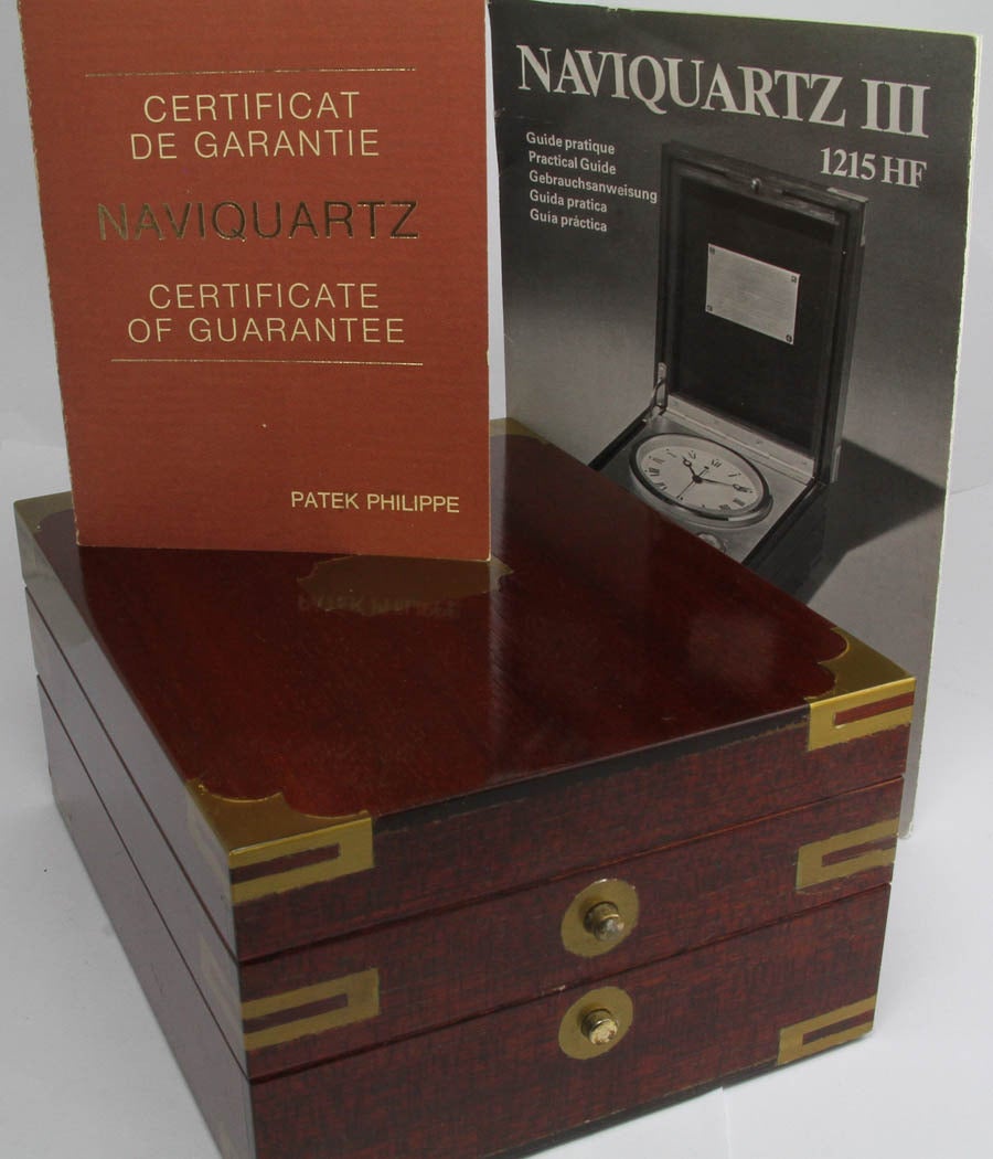 Patek Philippe Naviquartz Marine Chronometer circa 1979