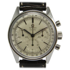 Retro Omega Stainless Steel De Ville Wristwatch circa 1967