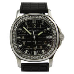 Patek Philippe Lady's Stainless Steel Aquanaut Luce Wristwatch Ref 5067