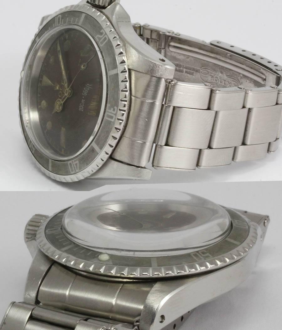 Rolex Stainless Steel Submariner Automatic Wristwatch Ref 5512  For Sale 2