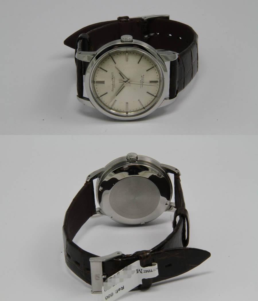 Women's or Men's IWC Ingenieur Ref. 666 Steel Wrist Watch For Sale