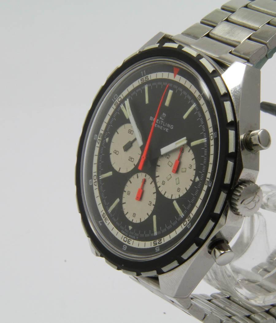Breitling Navitimer Ref. 7652 Steel Wrist Watch In Excellent Condition For Sale In Munich, Bavaria