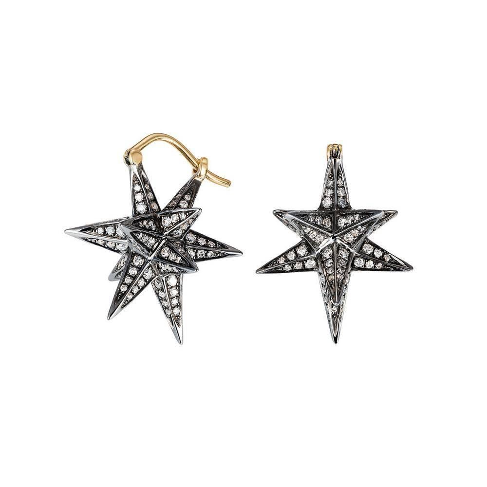 Merkaba Dormeuse Earrings