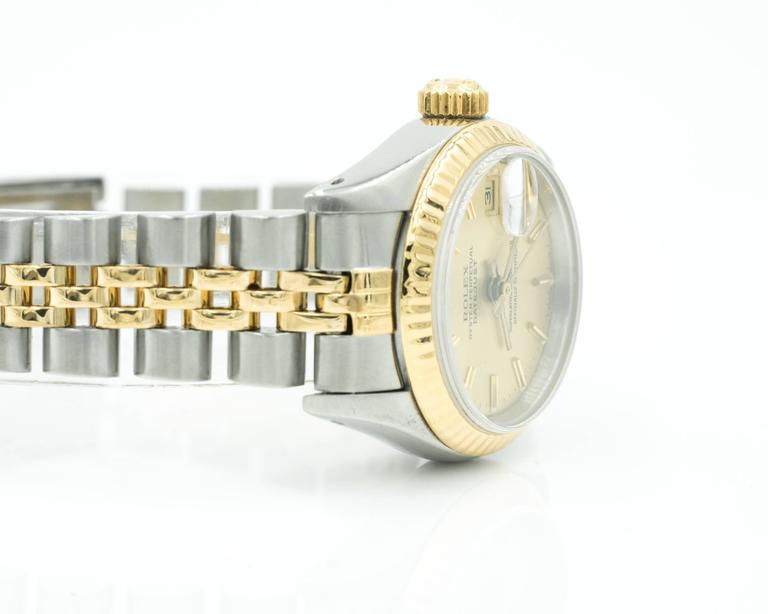 1980s Ladies Rolex Datejust Two Tone 