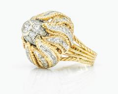 1960s Diamond Cocktail Ring