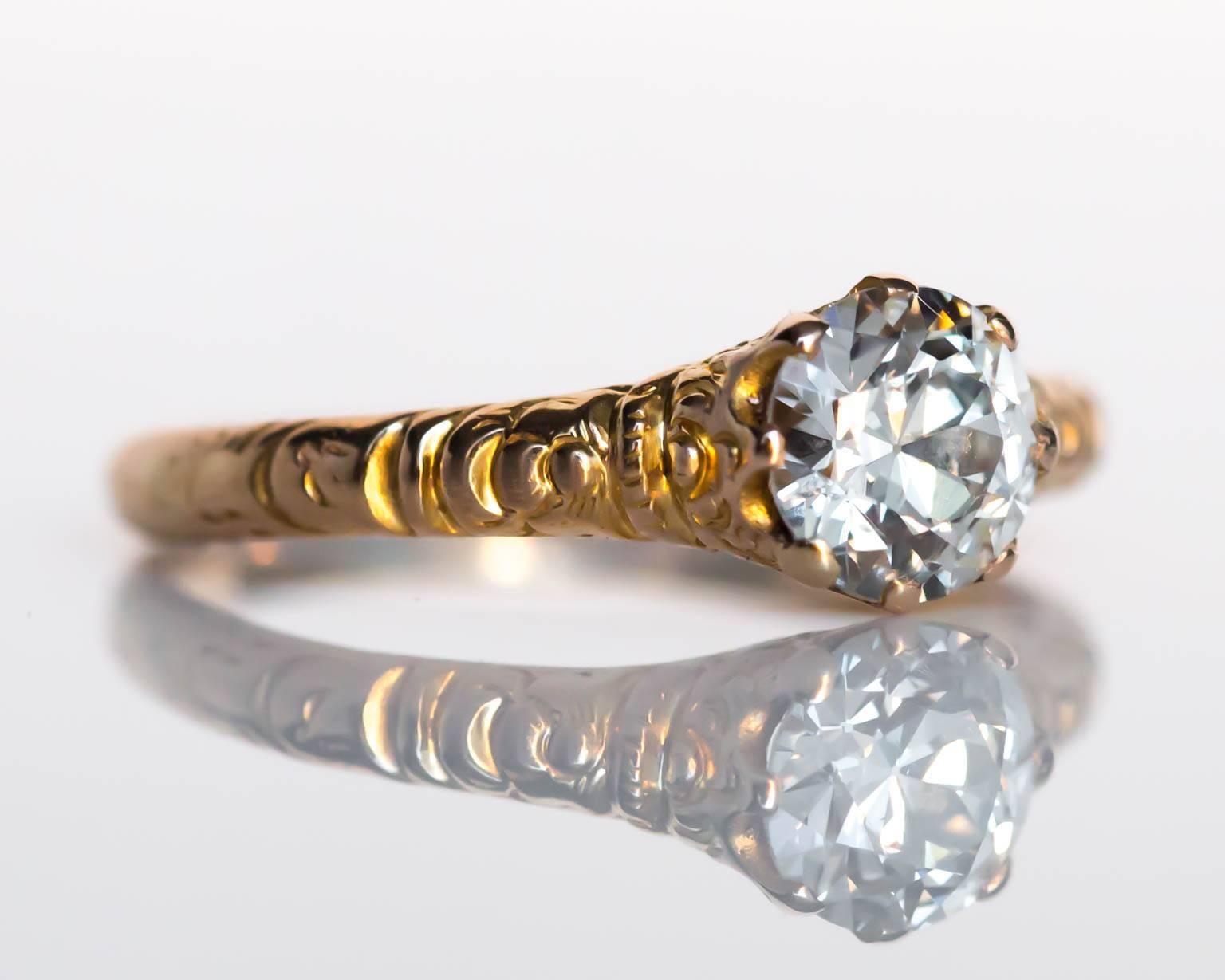 1800s engagement rings