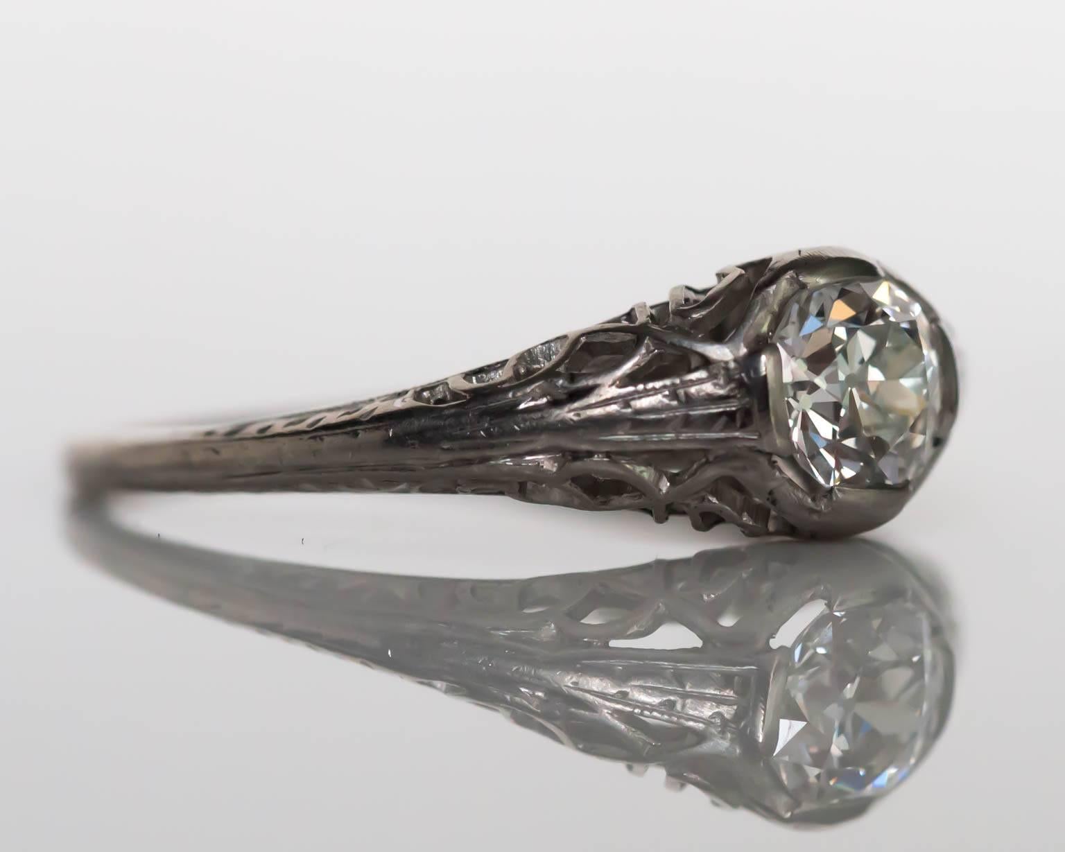 1930s diamond engagement ring