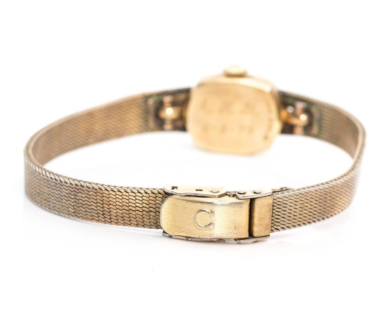 Omega gold top ladies watch 1970