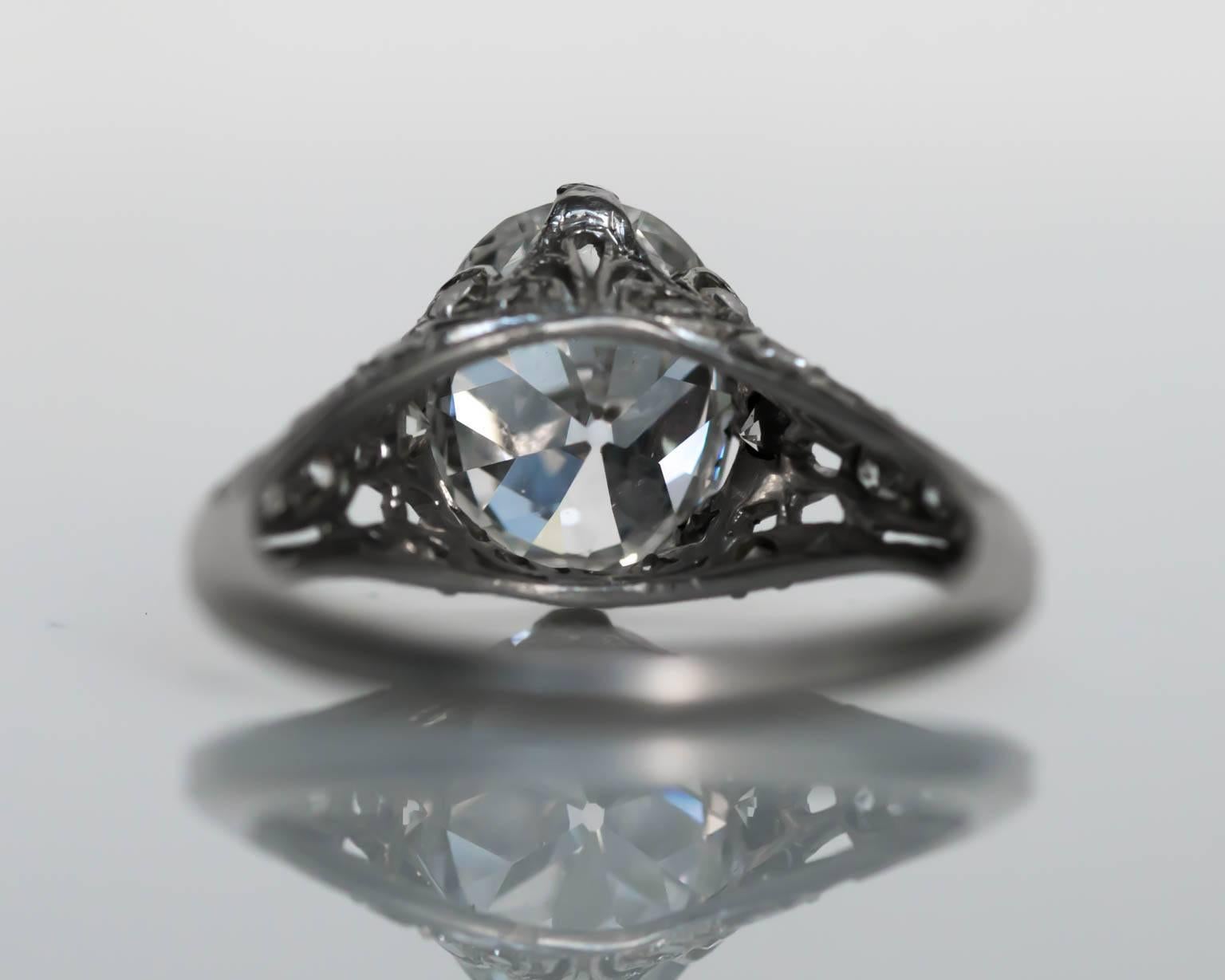 antique oval diamond