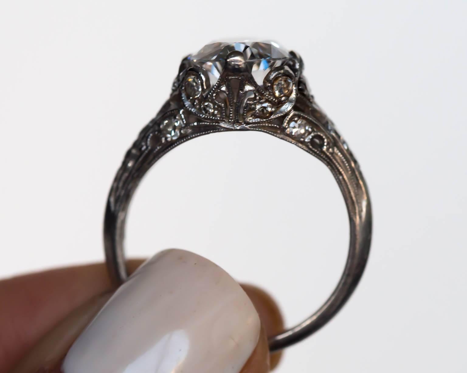 antique oval ring